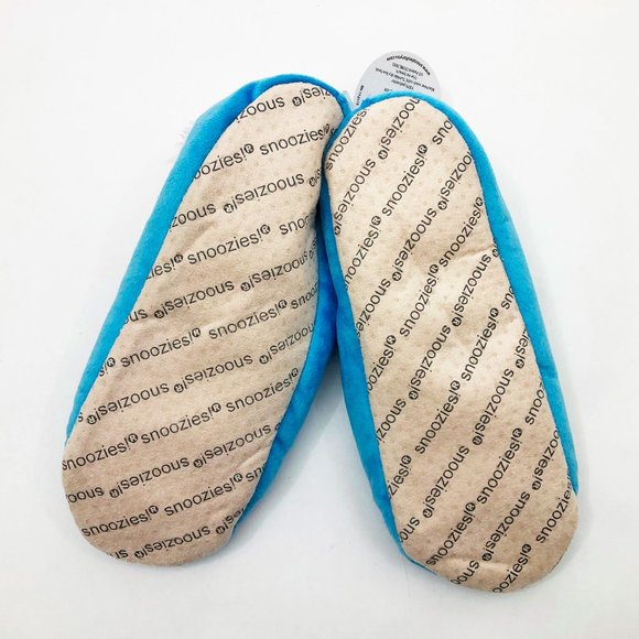 NWT Snoozies Women's Peek A Boo Cat Blue Slippers Medium 7/8 - Picture 5 of 6